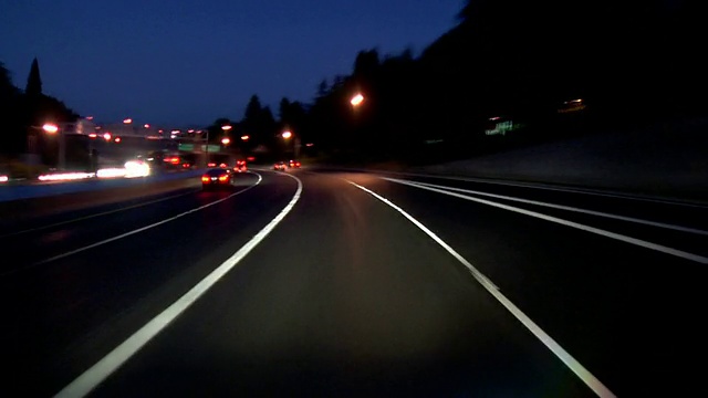 波特兰公路6晚视频素材