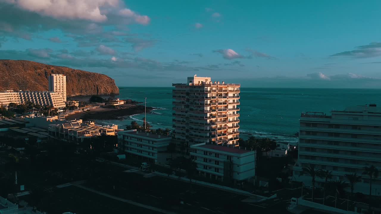 基督海岸上的日落视频素材