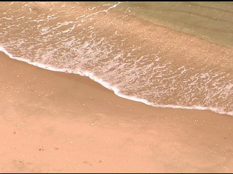 海滩海浪视频素材