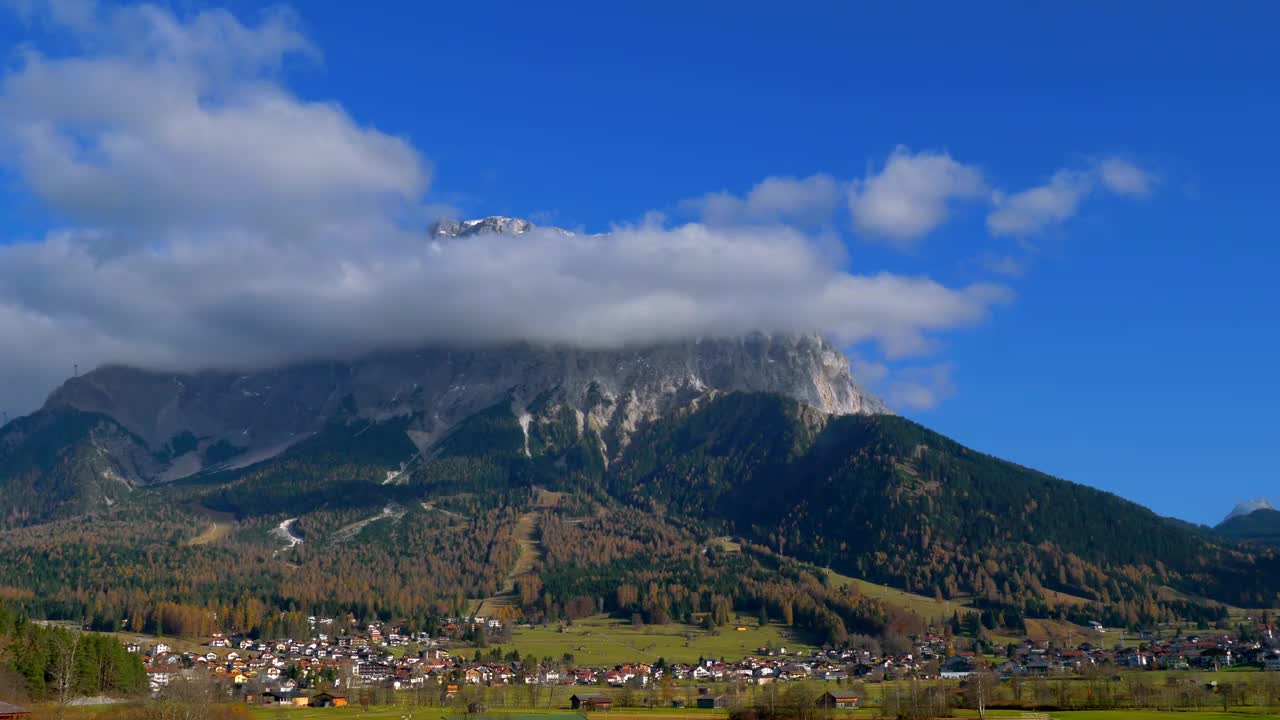 Zugspitze,奥地利蒂罗尔视频素材