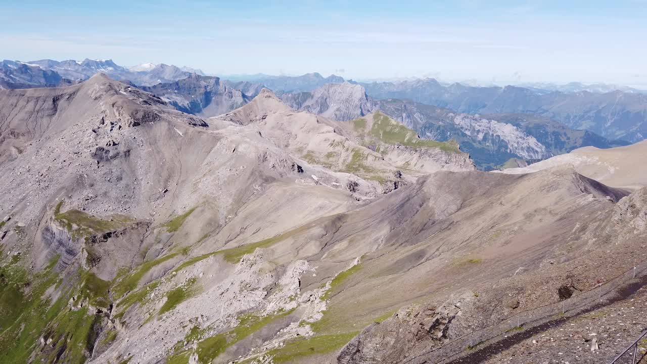 景观Schilthorn阿尔卑斯山视频素材