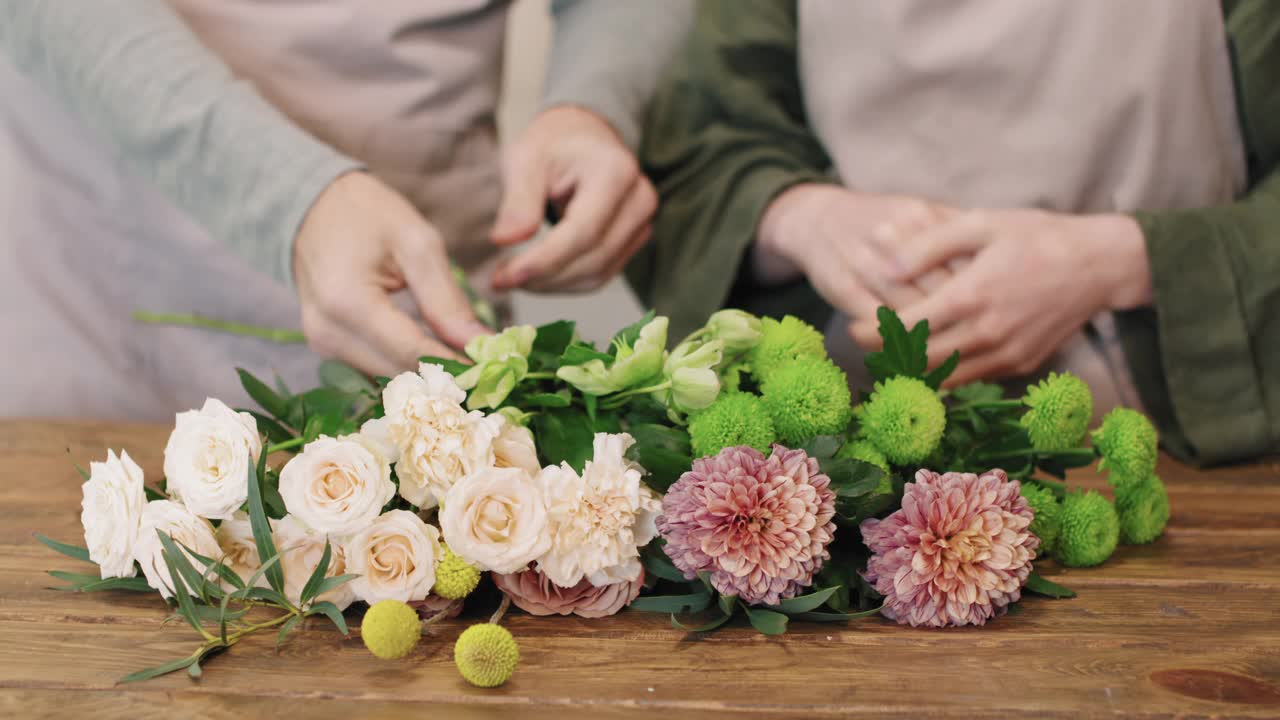 美丽的鲜花视频素材