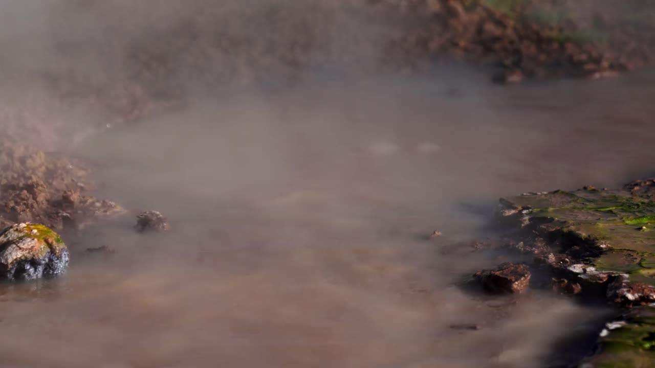 间歇泉El Tatio，阿塔卡马沙漠，智利，南美视频下载