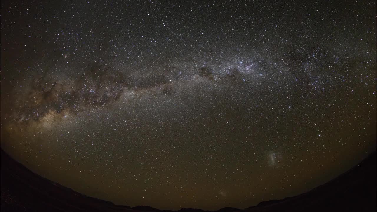 非洲夜空时光流逝视频素材