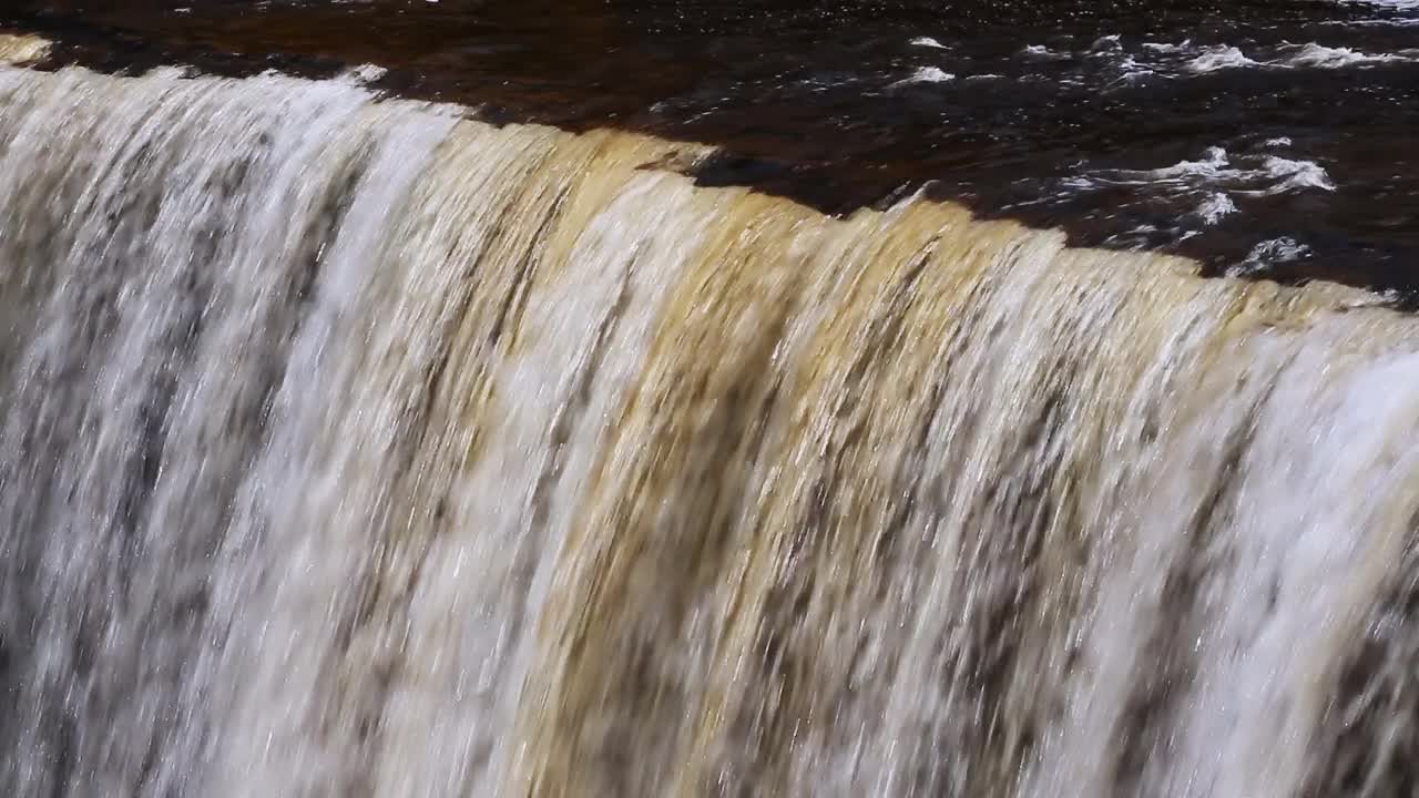 Tahquamenon流循环视频素材