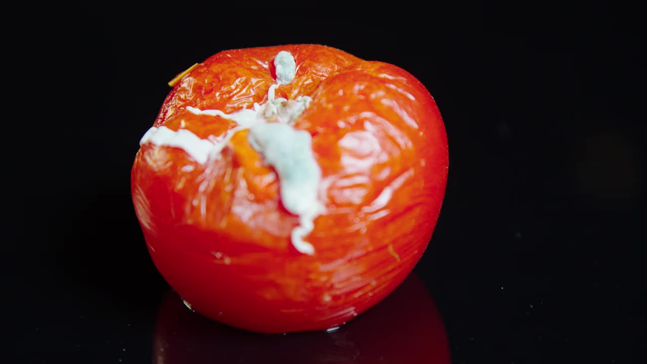 发霉的tomatoe旋转视频素材