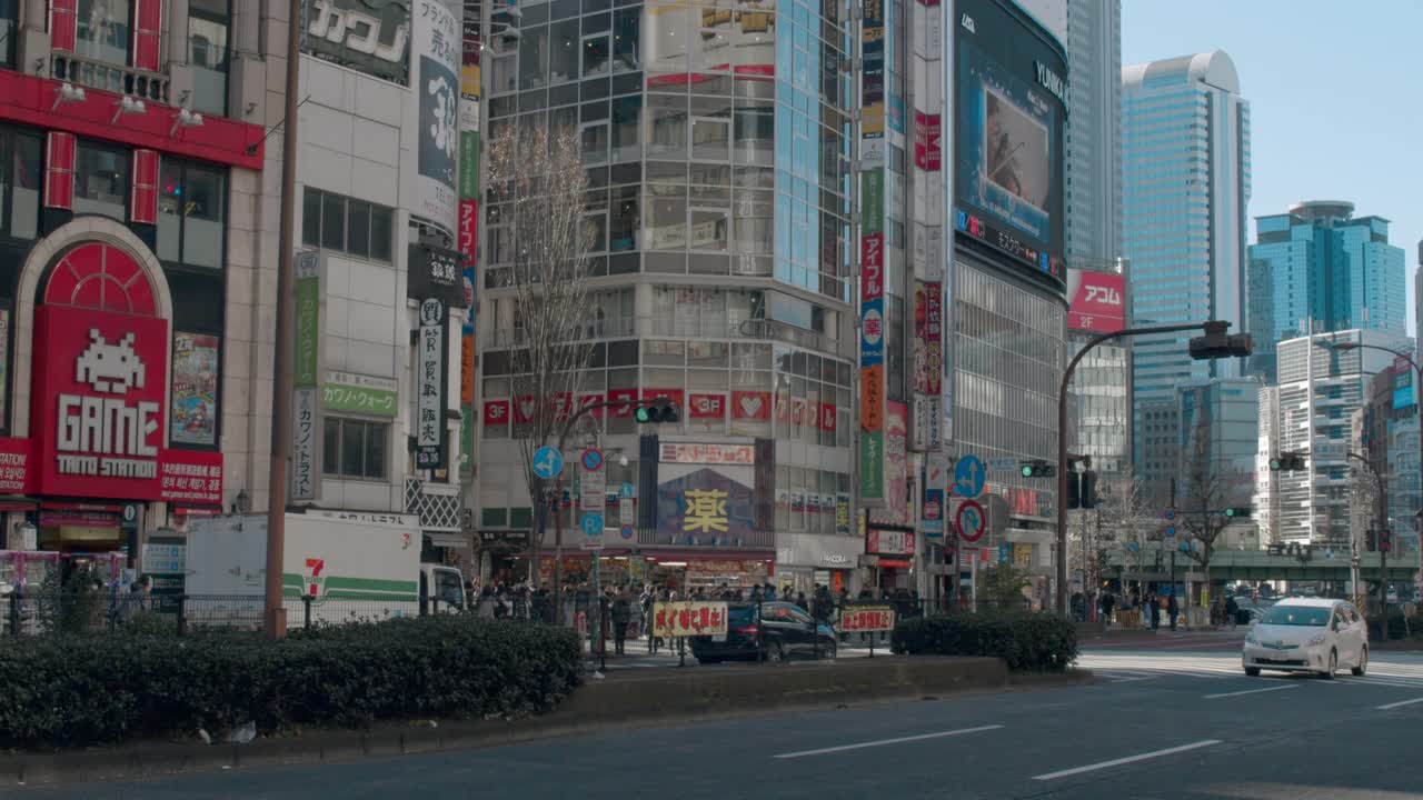 歌舞伎町-新宿红灯区视频素材