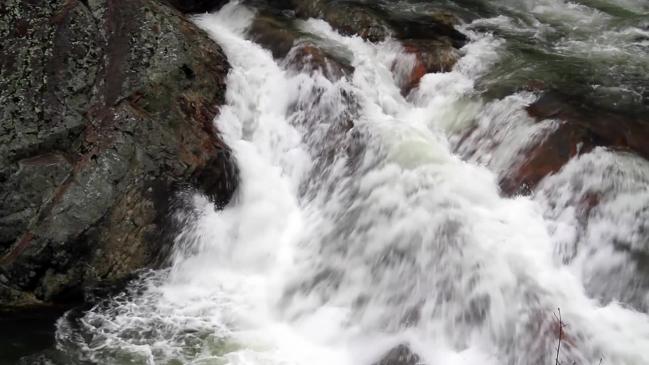 水槽环的白水视频素材