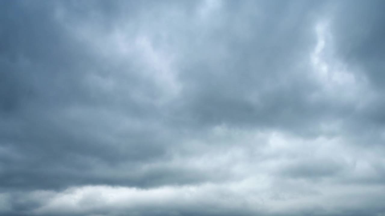 阴霾的天空视频素材