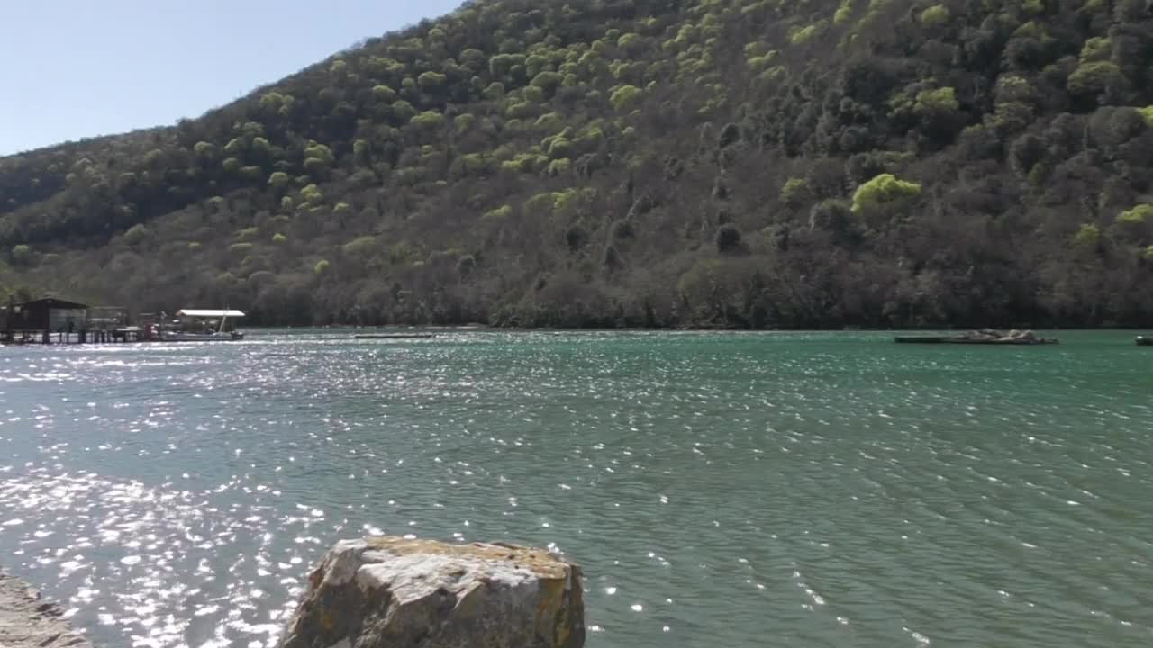 林峡湾，Poreč南部，克罗地亚视频素材