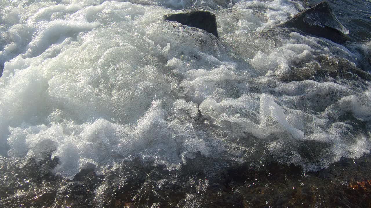 山区河流视频素材