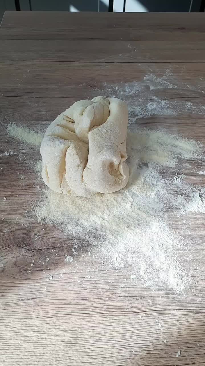 Kneading面食。视频素材