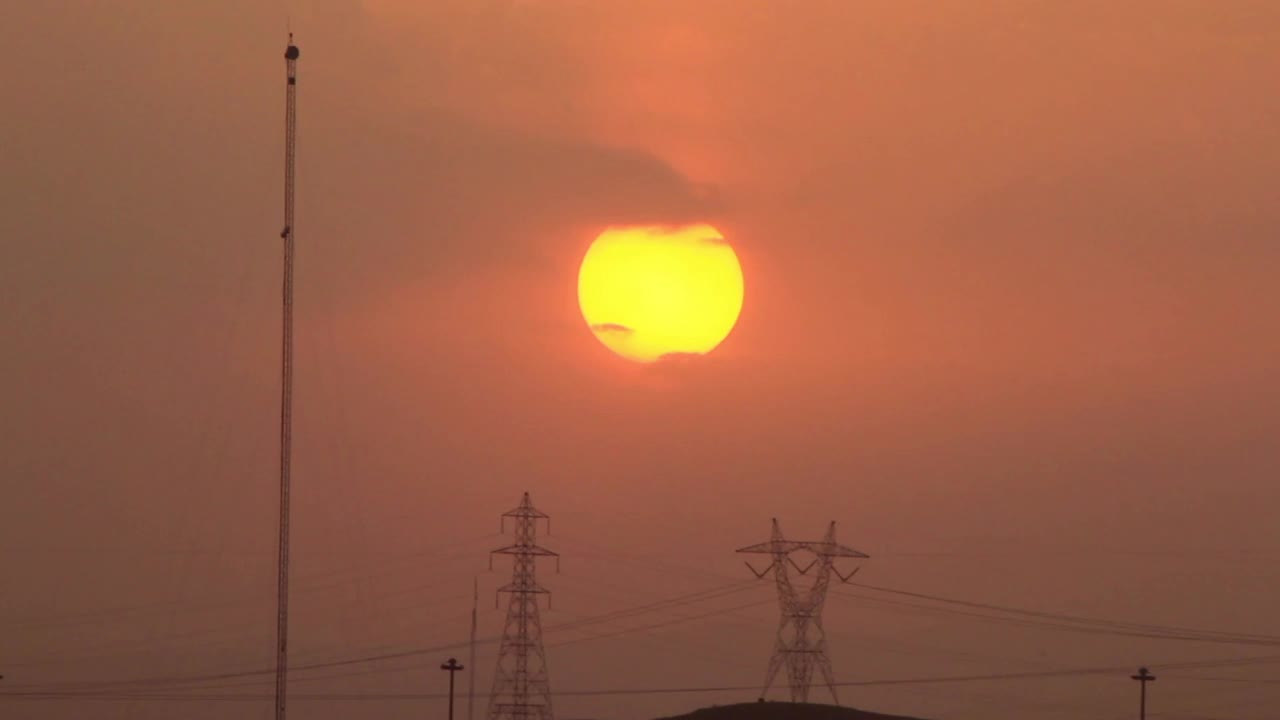 日落视频素材