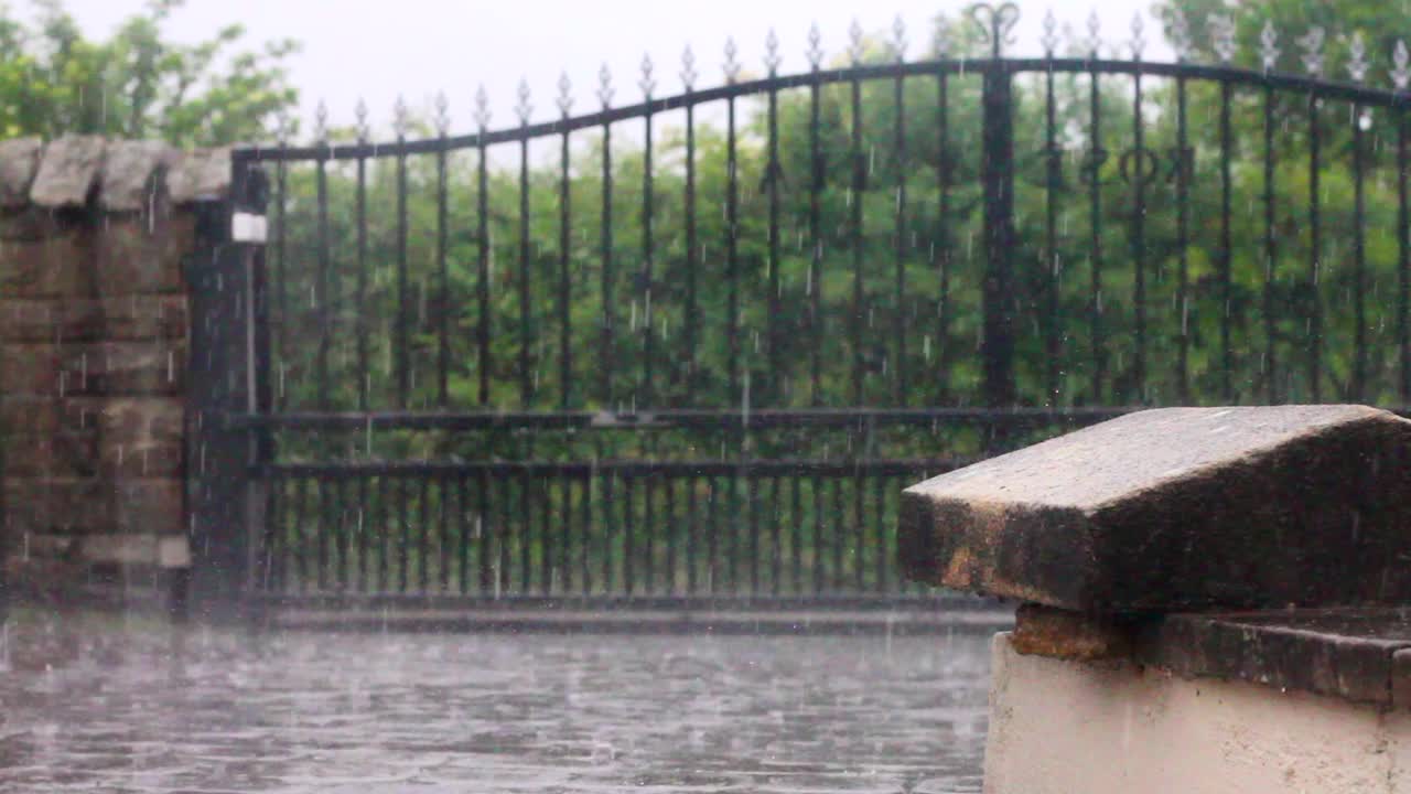 大雨视频素材