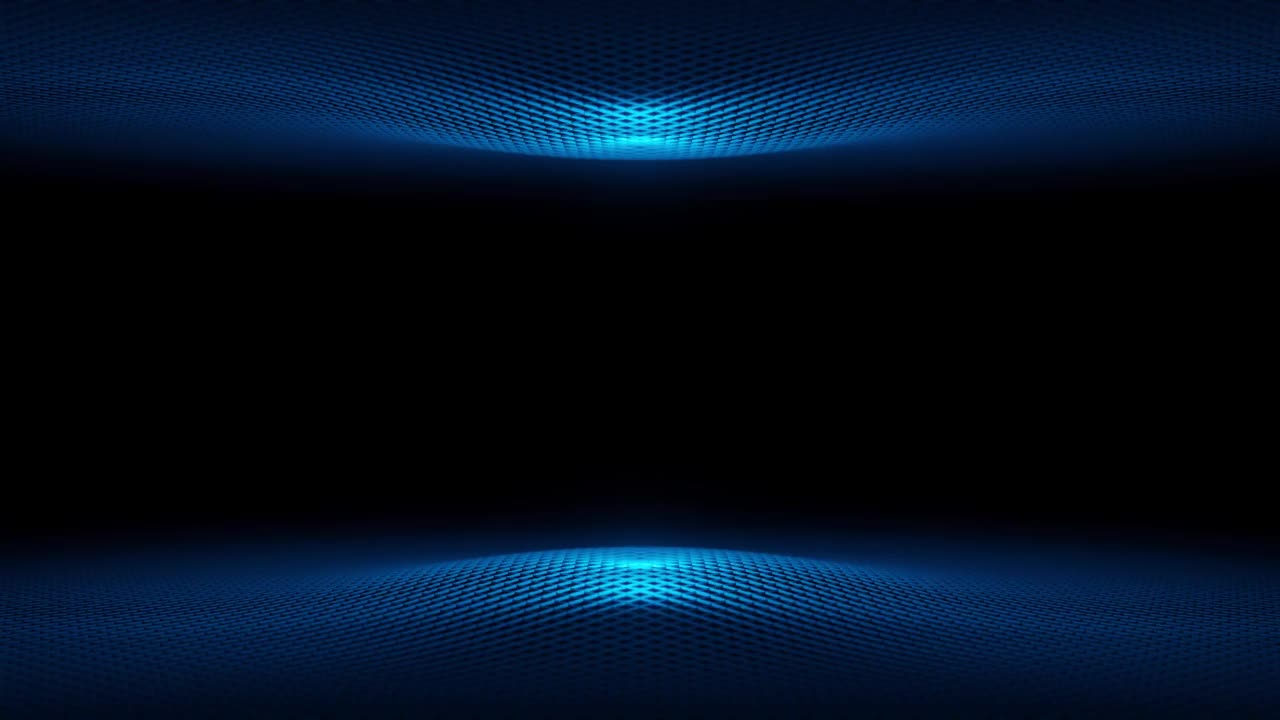 未来技术网络空间蓝波背景3d渲染视频素材