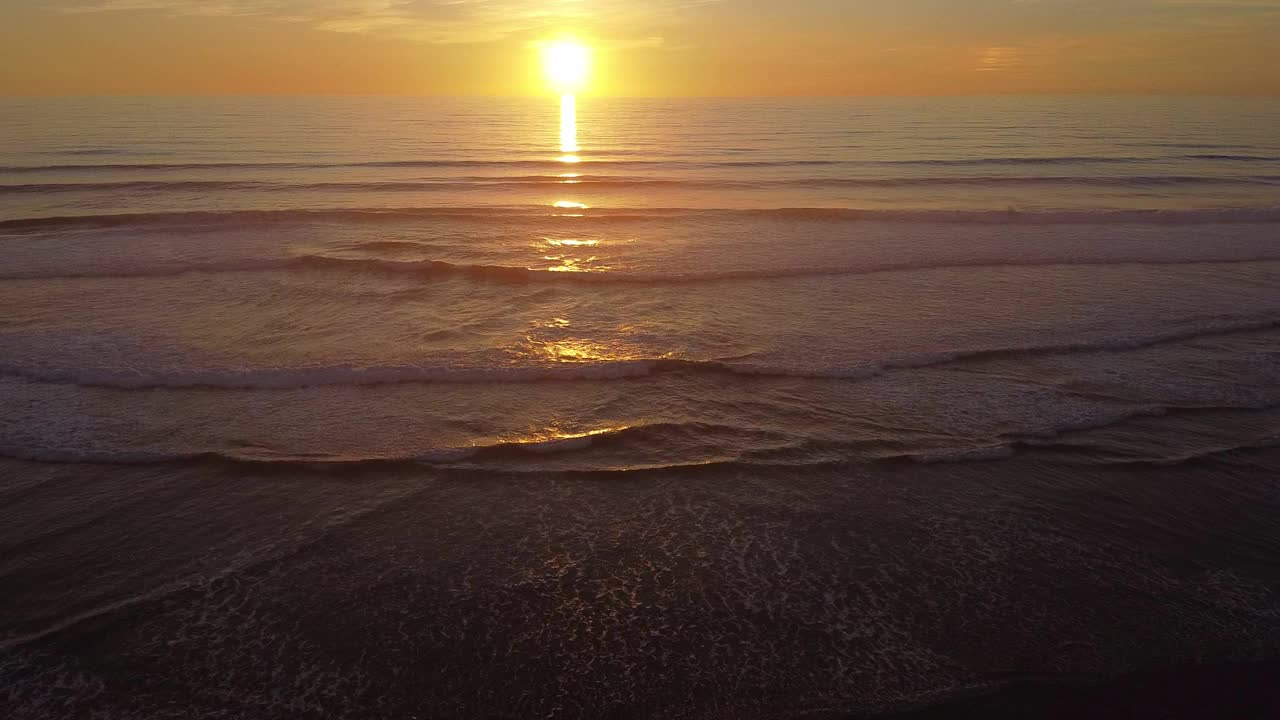 海上日落视频素材