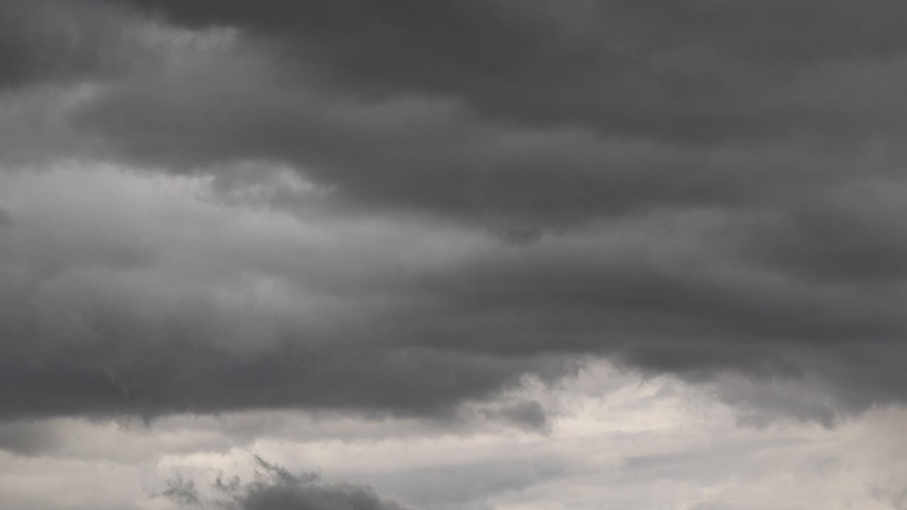 雨，云，雨。视频素材