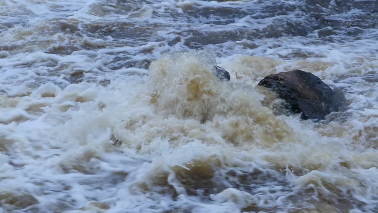 山河白水视频素材