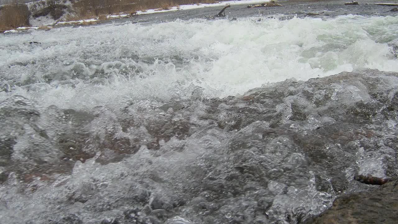 山区河流视频素材