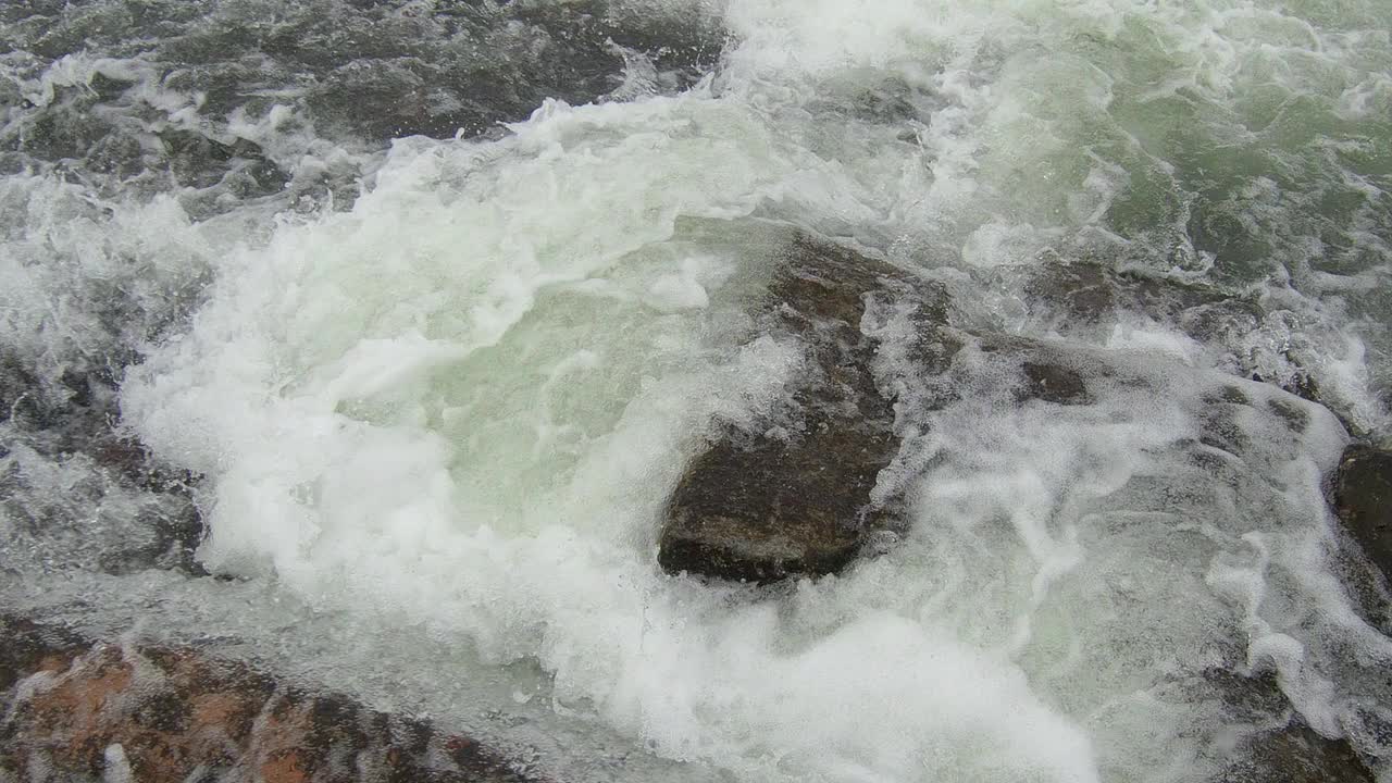 山区河流视频素材