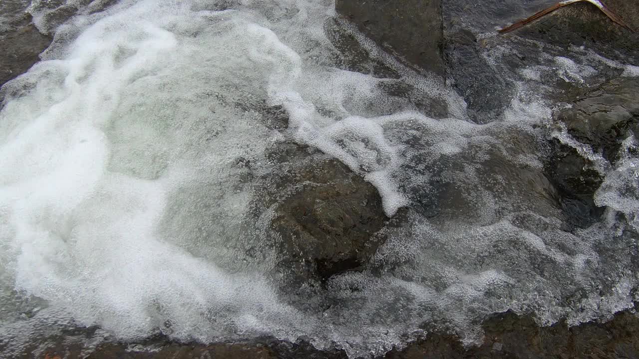 山区河流视频素材