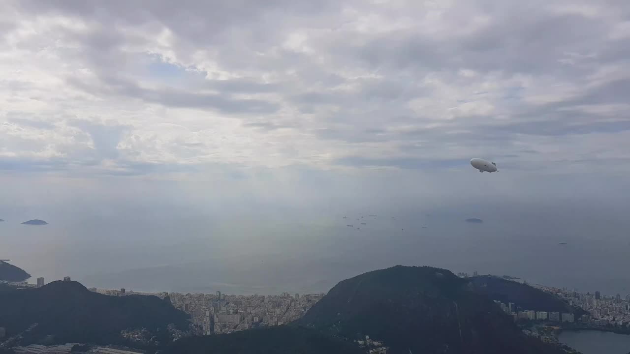 里约热内卢和糖面包，巴西的全景。视频素材