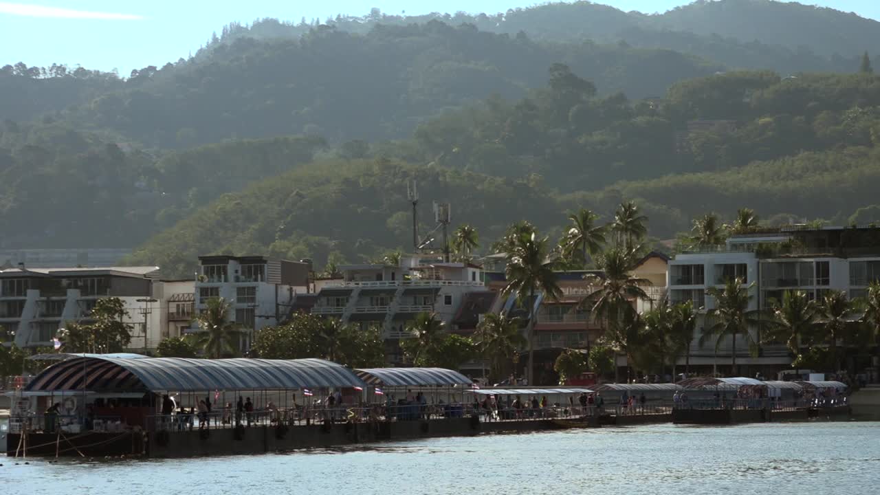 浦科特港视频素材