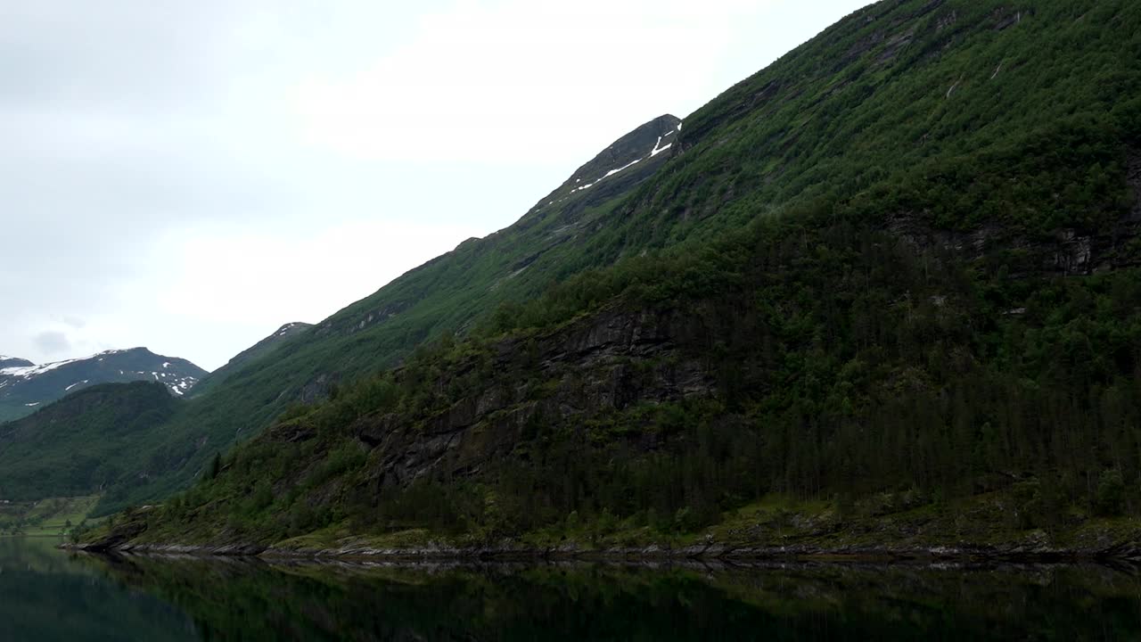 峡湾视频素材