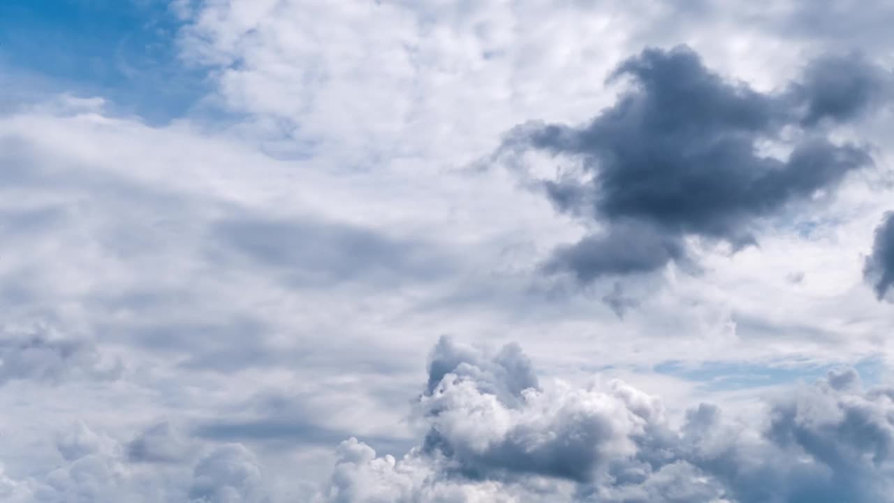 风暴云背景时间流逝视频下载