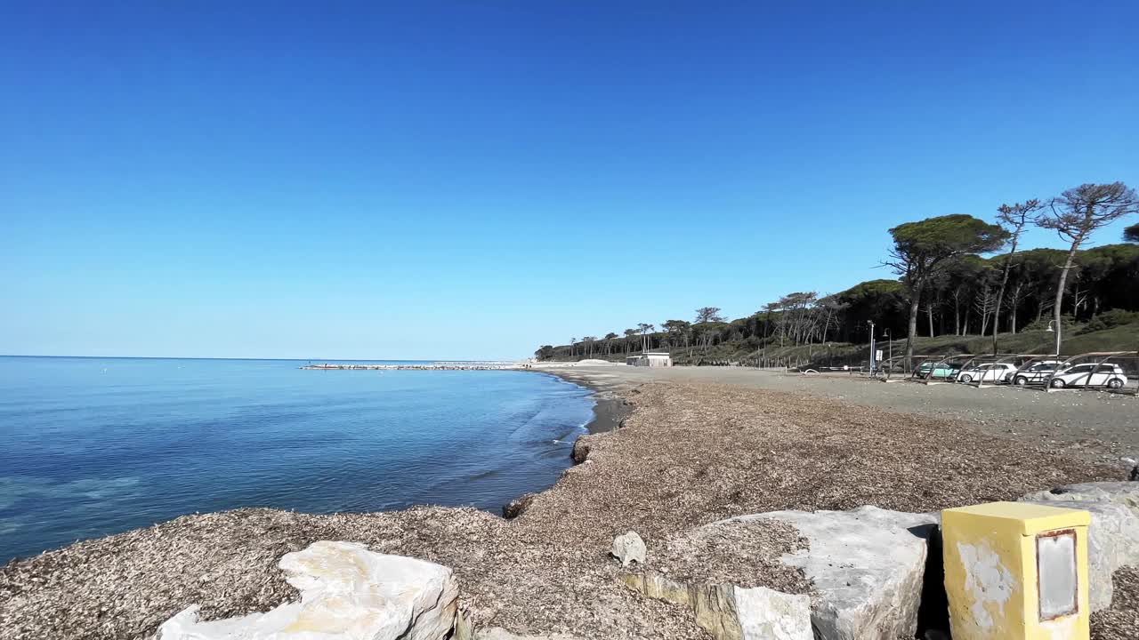 意大利海滩海滨视频素材