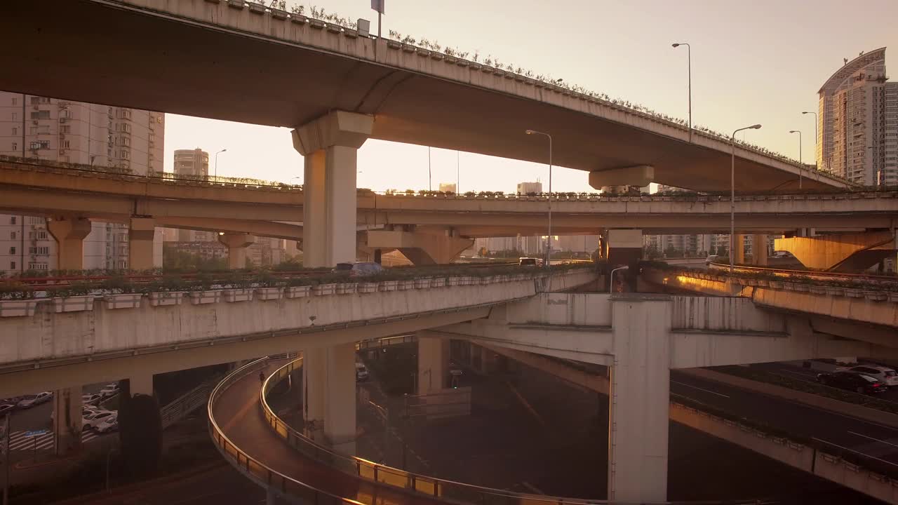 高速公路交换视频素材