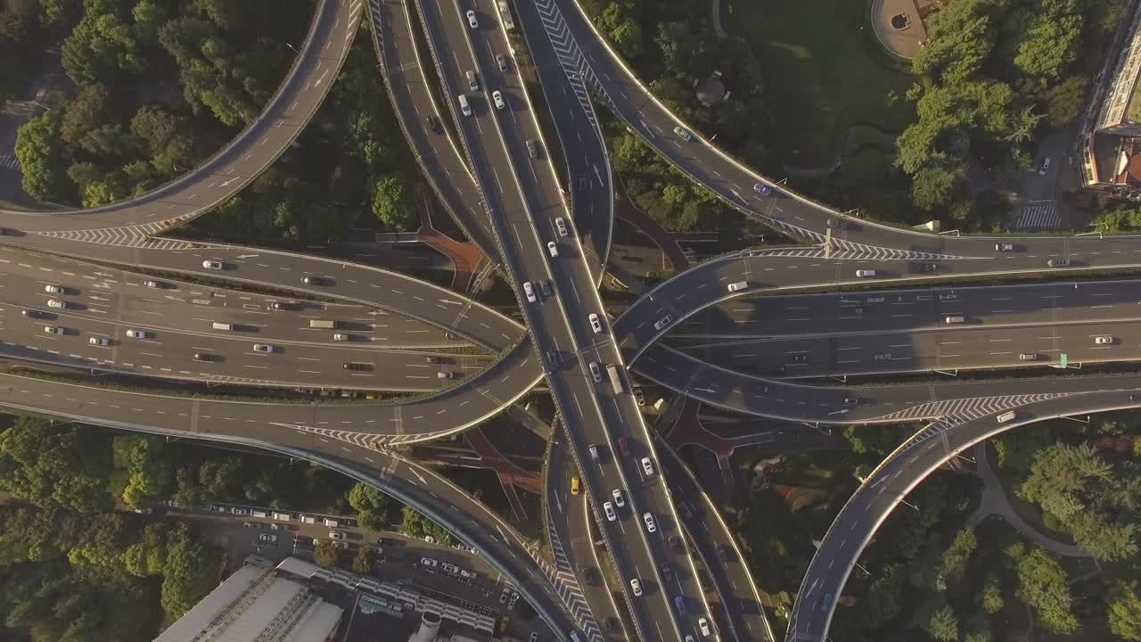 高速公路交换视频素材