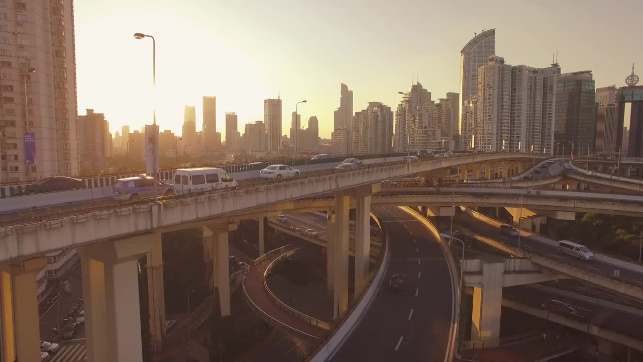 高速公路交换视频素材