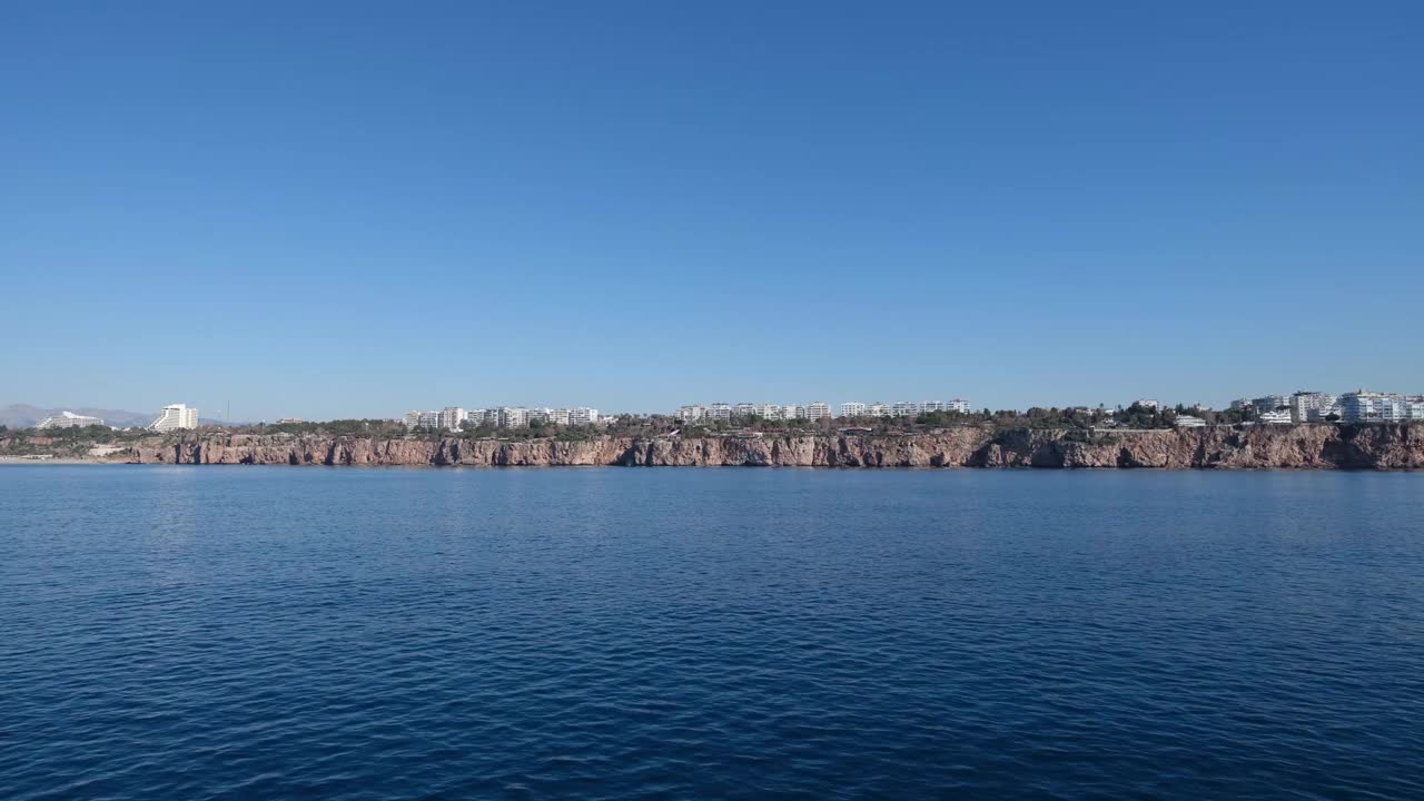 海岸线视频素材