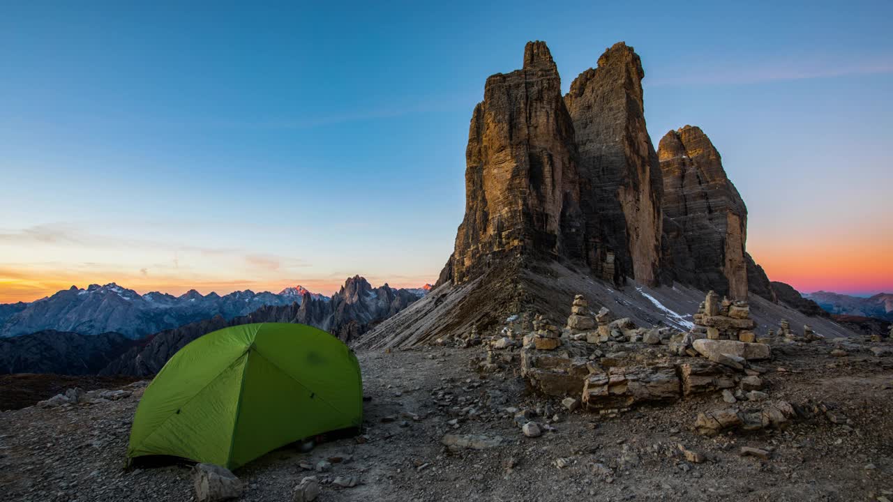 《拉瓦雷多的三座山峰》《拉瓦雷多的三座山峰视频素材