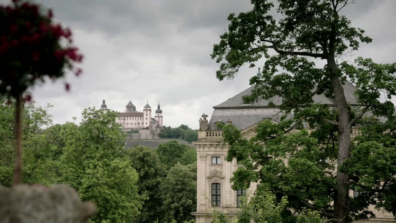 WSs Würzburg Residence, Bavaria, Germany视频素材