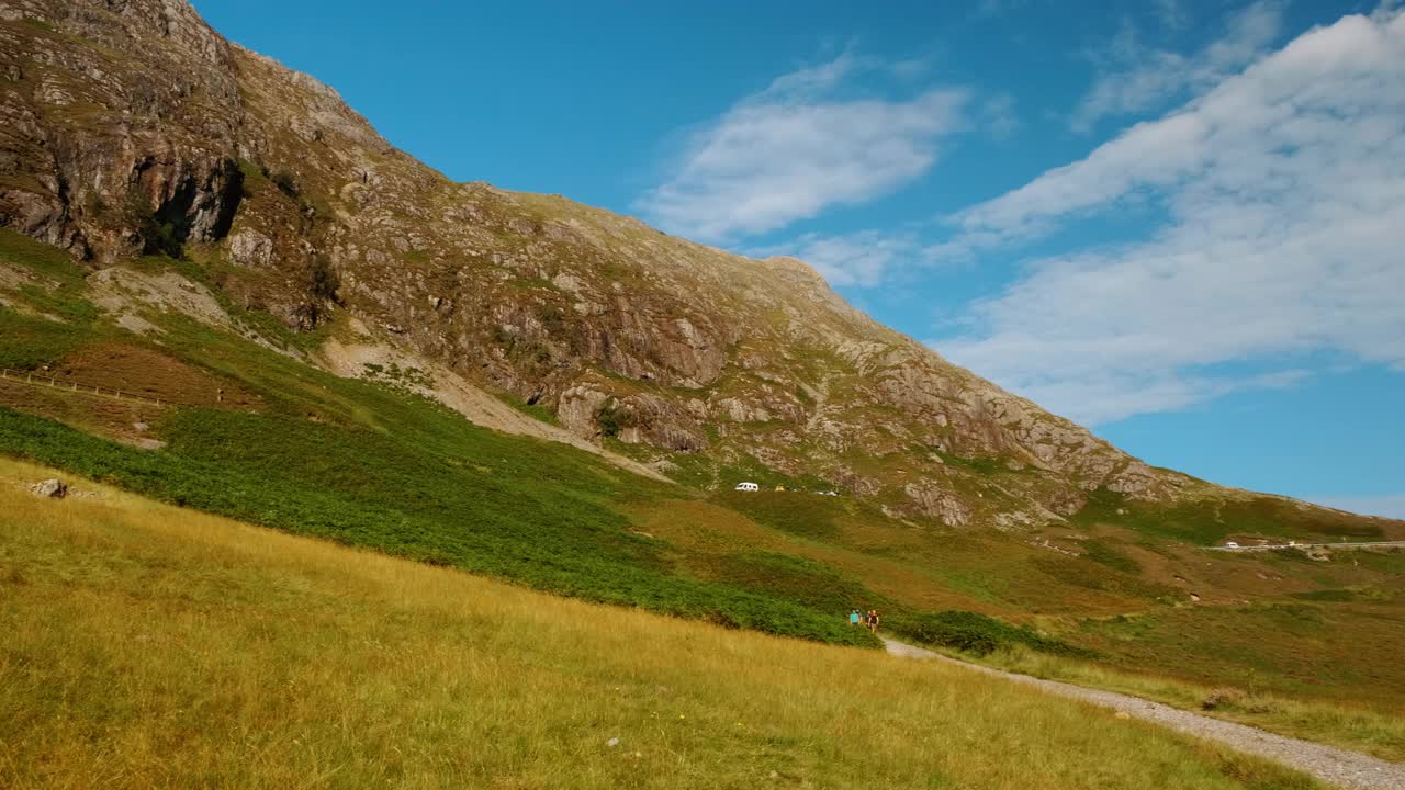 Glen Coe，苏格兰高地，英国视频素材