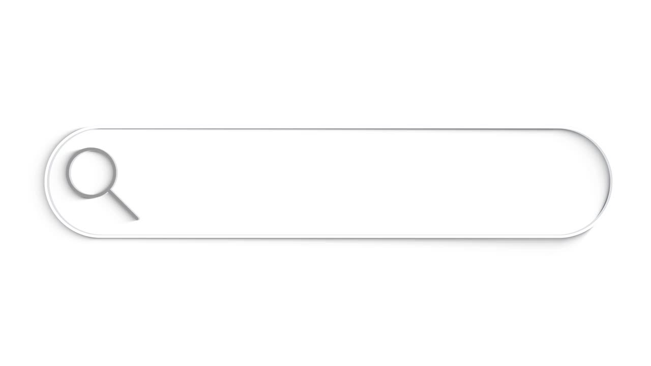 瓦伦西亚搜索栏关闭单行输入文本框布局Web数据库浏览器引擎概念。视频素材