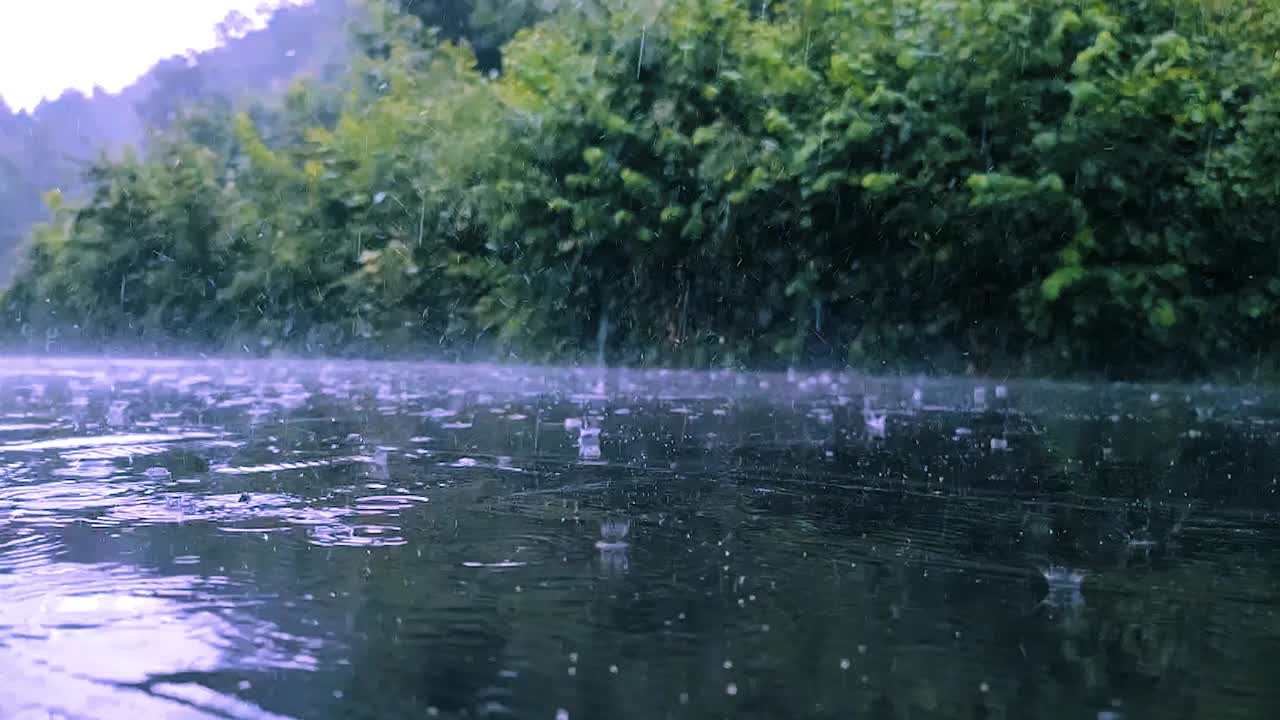 下雨视频素材