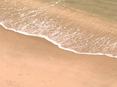 海滩海浪视频素材