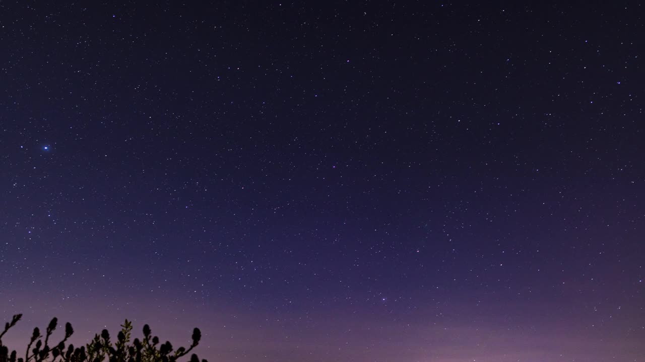 英国湖区潘瑞思上空的延时夜景视频下载