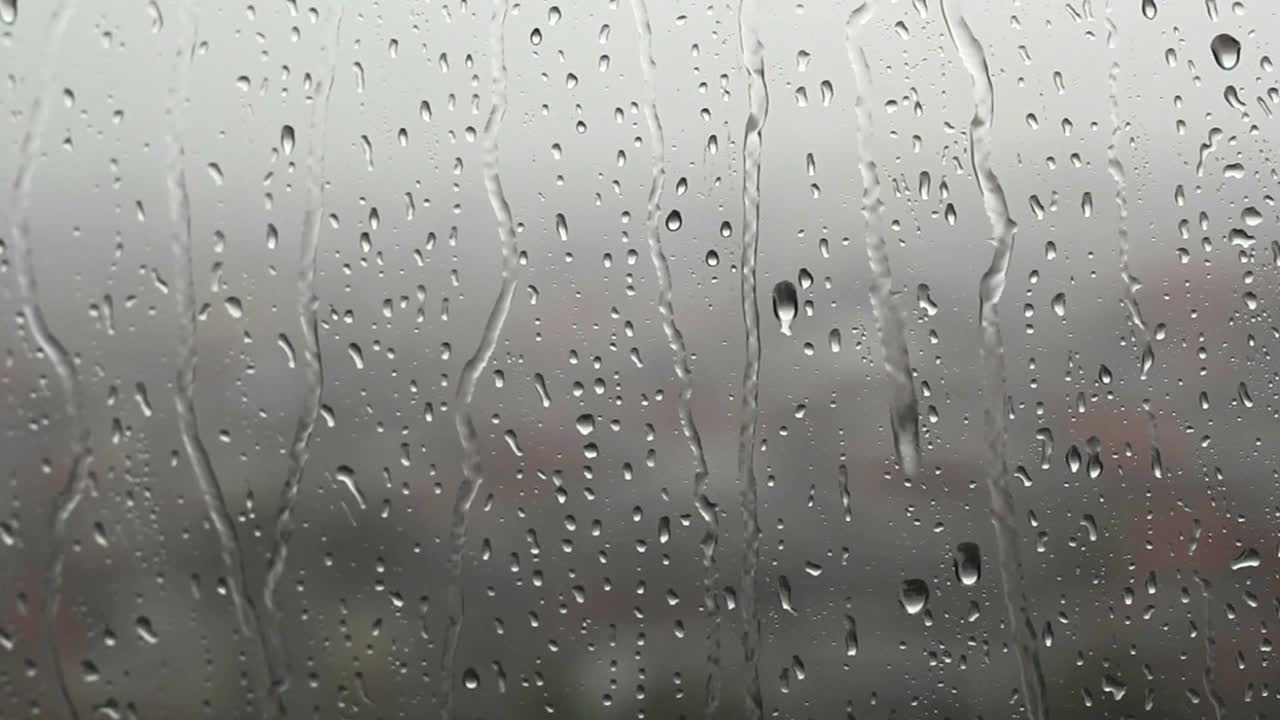 雨滴背景视频下载