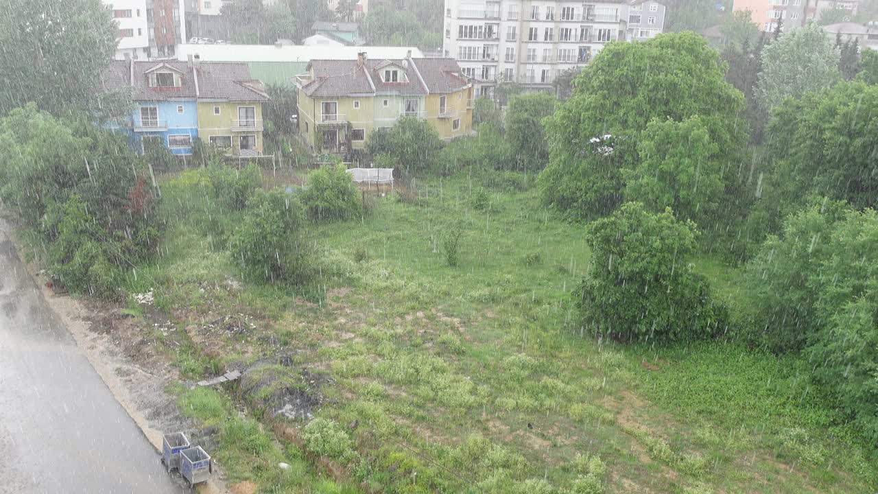 《乡村的大雨与雨声视频下载