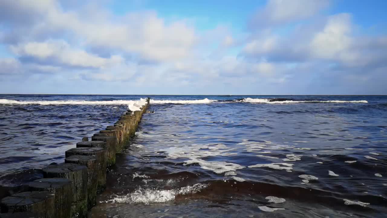 波罗的海沿岸视频素材