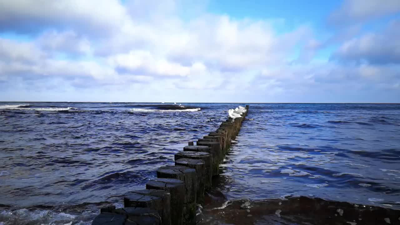 波罗的海沿岸视频素材