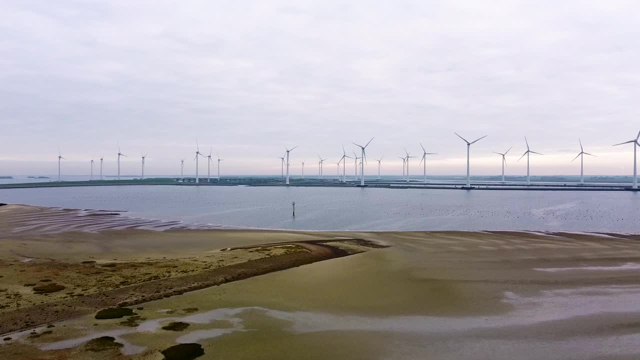 荷兰的Windpark视频下载