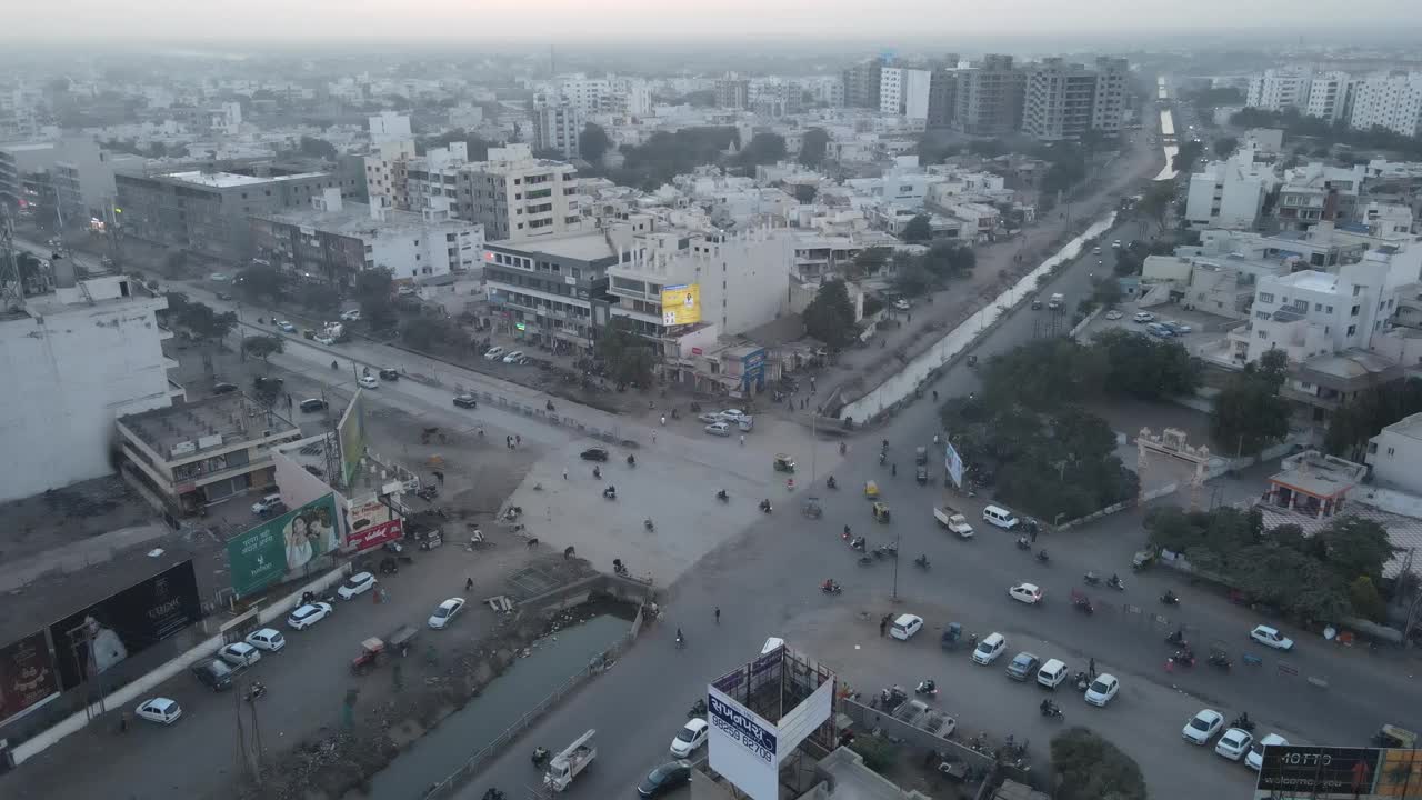 莫比市鸟瞰图视频素材