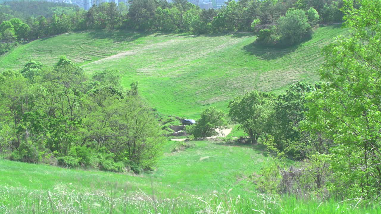 Daun木jang(农场)的风景/韩国蔚山中区视频素材