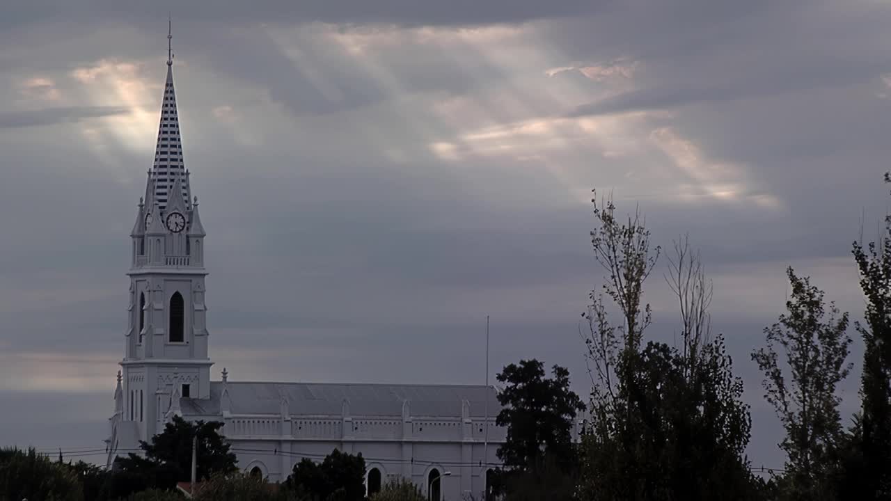 圣何塞教区，克雷斯波，恩特里奥斯省，阿根廷。视频素材