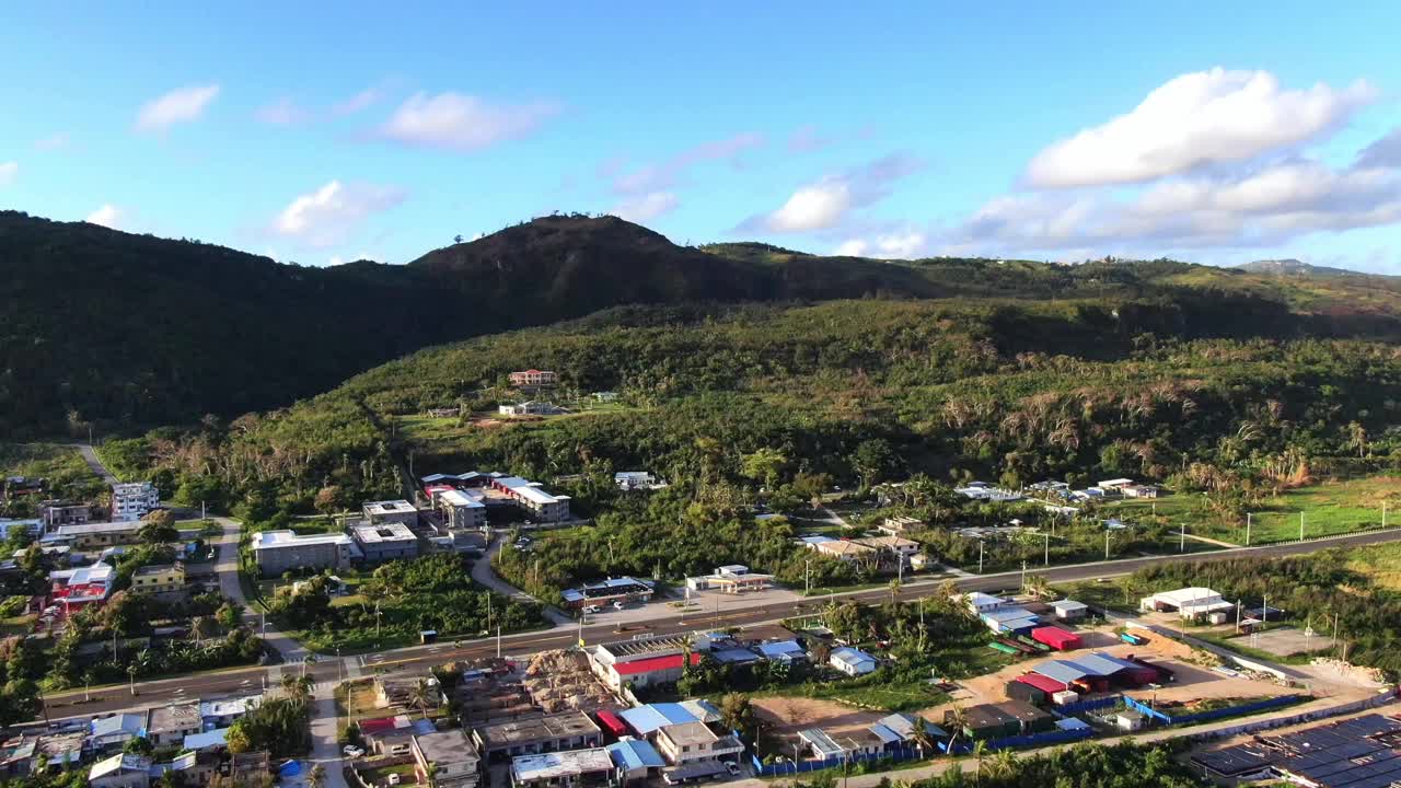 村庄/塞班岛，北马里亚纳群岛视频素材